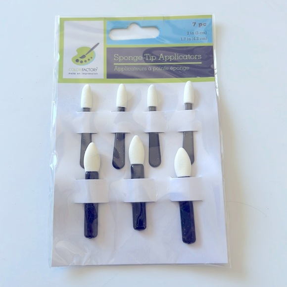 🆕 NEW 7 pcs Color Sponge-Tip Applicators - Picture 4 of 8